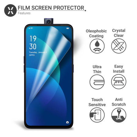 Oppo F11 Pro 9D Hardness front Black tempered Glass (8)