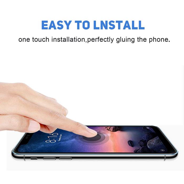 XIAOMI-NOTE-6-PRO-PROTECTOR-SCREEN - EASY TO INSTALL