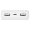 Xiaomi Mi 20000mAh Power Bank 2C Dual USB- White (6)