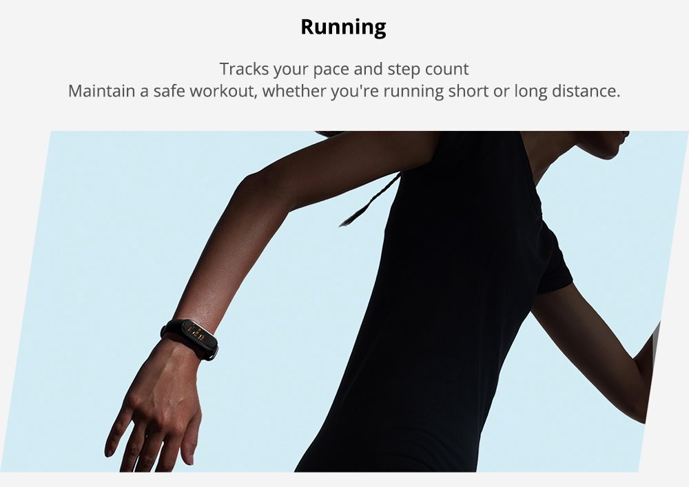 Buy Xiaomi Mi Band 4 Smart Bracelet 0.95 Inch AMOLED Touch Screen