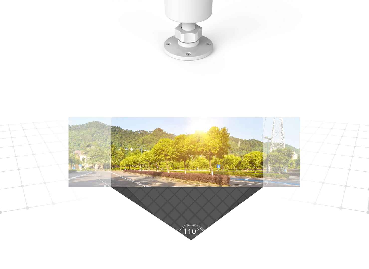 YI OUTDOOR CAMERA - 110° Wide field of vision