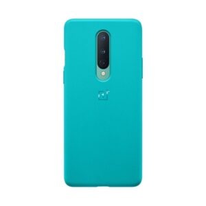 ONEPLUS-8-SANDSTONE-BUMPER-CASE-CYAN