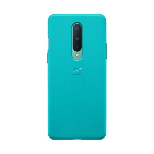 ONEPLUS-8-SANDSTONE-BUMPER-CASE-CYAN