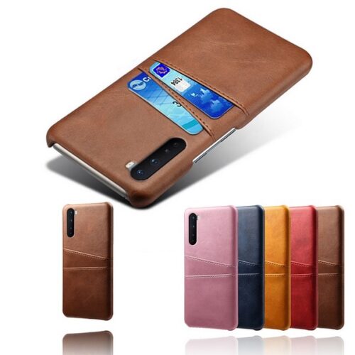 Oneplus-Nord-Luxury-Card-Holder-Hard-PC-Leather-Wallet-Case