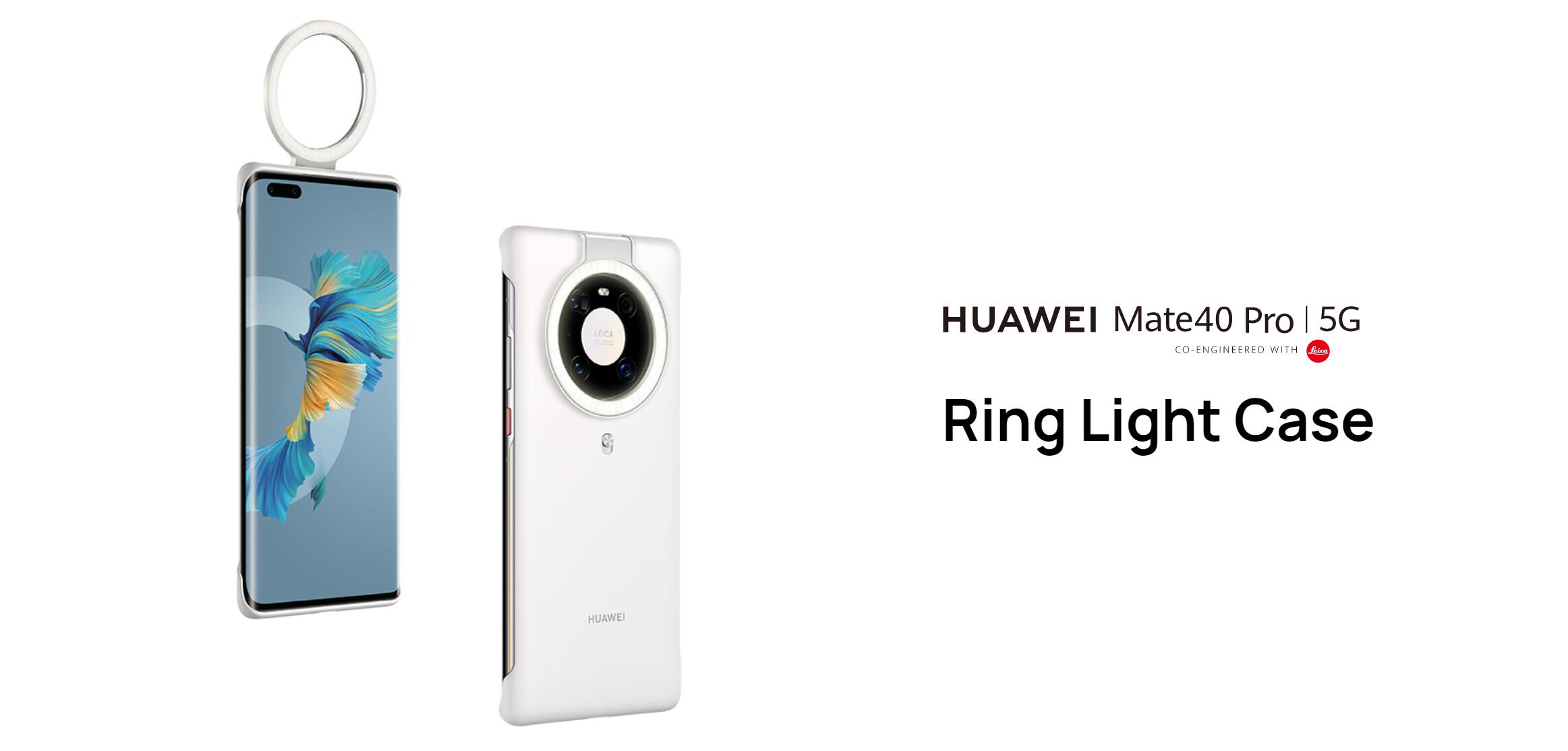 HUAWEI MATE 40 PRO RING LIGHT CASE BANNER