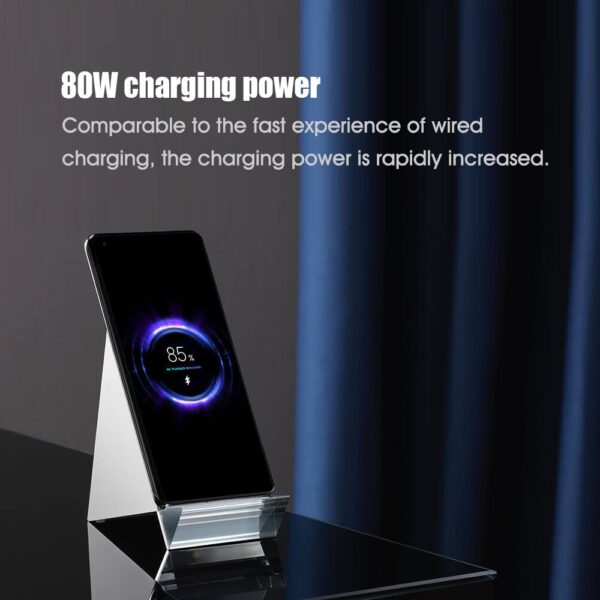 XIAOMI MI 80W WIRELESS CHARGING STAND + 120W CHARGER (1)