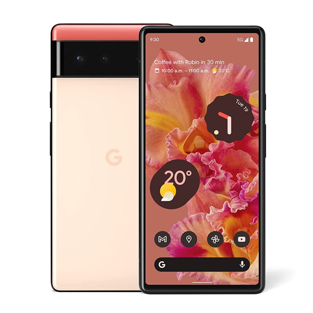 Google Pixel 6 5G eSIM Dual SIM 128GB, 8GB RAM Phone