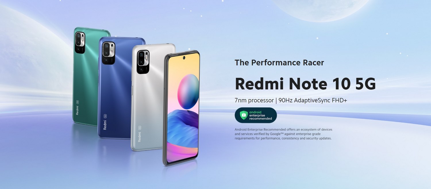 XIAOMI REDMI NOTE 10 5G - MAIN BANNER - ALEZAY KUWAIT