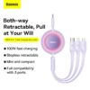 Baseus Bright Mirror Series II Retractable 3-in-1 Fast Charging Cable (1)