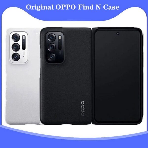 OPPO Find N Leather Protective Official Case (1)