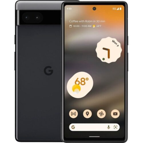 GOOGLE PIXEL 6A 5G - CHARCOAL - ALEZAY KUWAIT