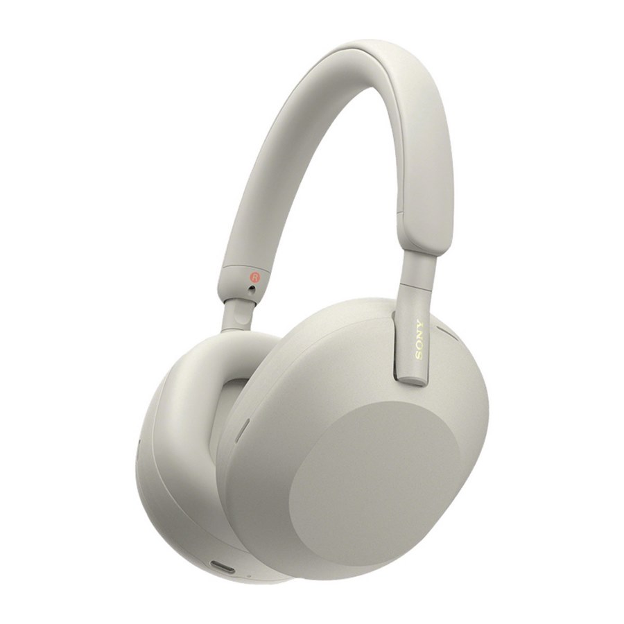 Sony WH-1000XM5 Wireless Industry Leading Noise Canceling Headphones - Silver