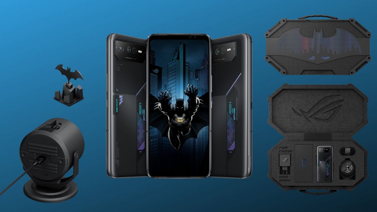 ASUS ROG PHONE 6 BATMAN EDITION ACCESSORIES