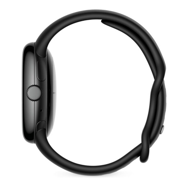 Google Pixel Watch - Matte Black case - Obsidian Active band