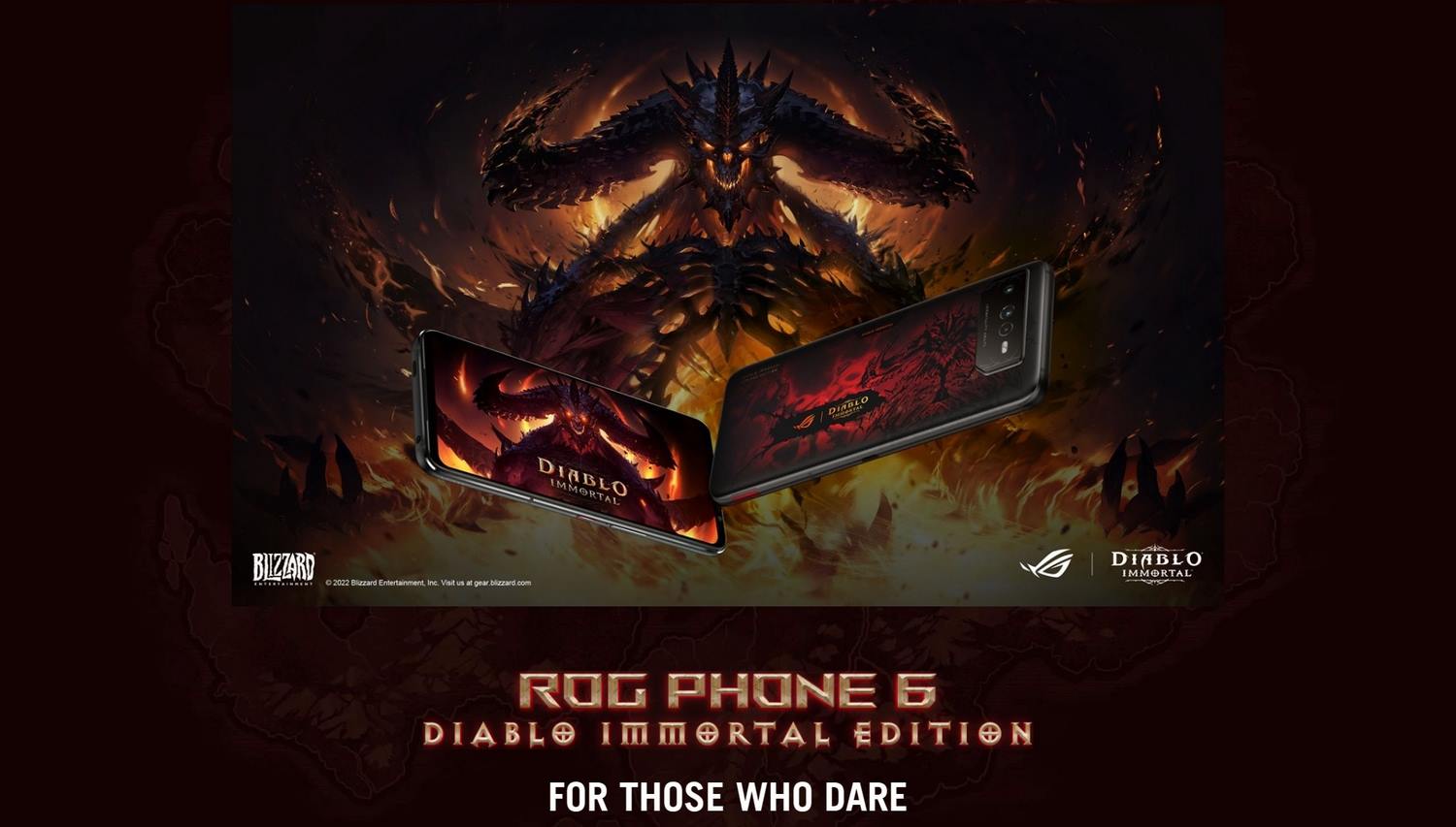 ASUS ROG PHONE 6 DIABLO IMMORTAL EDITION - BANNER - ALEZAY KUWAIT