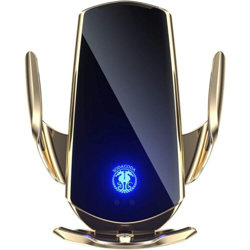 Sodacoda Q3 Wireless Car Phone Charger (Gold)