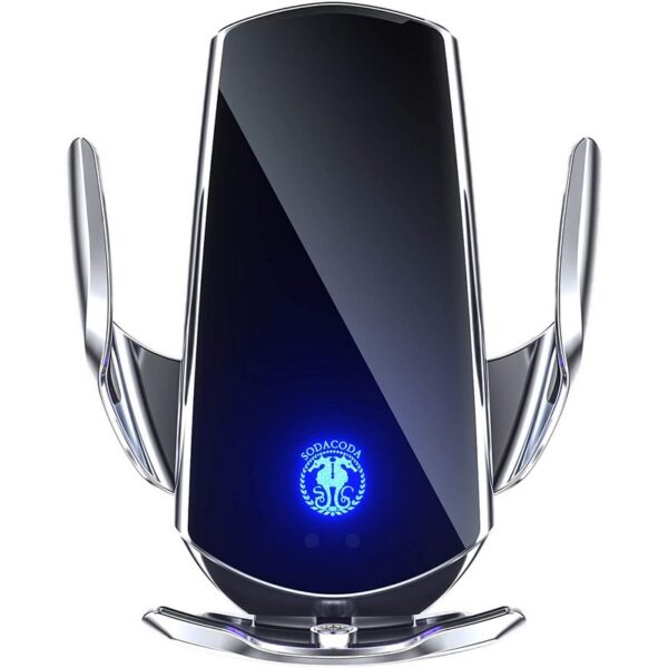 Sodacoda Q3 Wireless Car Phone Charger (Silver)