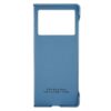 Vivo X Fold+ Plain Leather Stand Protective Case (Blue Black)