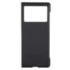 Vivo X Fold+ Plain Leather Stand Protective Case (Red Back)