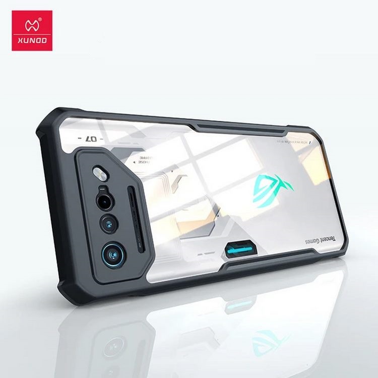 ASUS ROG Phone 7 Transparent Bumper Case by XUNDD