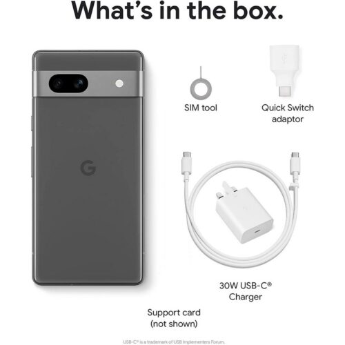 GOOGLE PIXEL 7A - BOX CONTENTS - ALEZAY KUWAIT