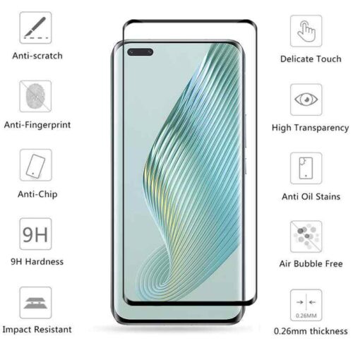 Honor Magic 5 Pro Tempered Glass Screen Protector - Alezay Kuwait