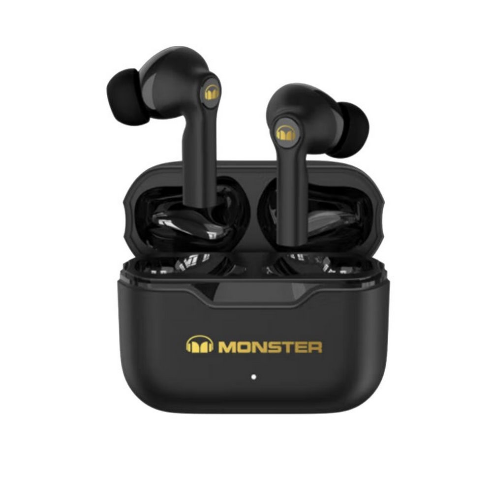 MONSTER AIRMARS XKT02 True Wireless Bluetooth Earphones - Black - Alezay Kuwait