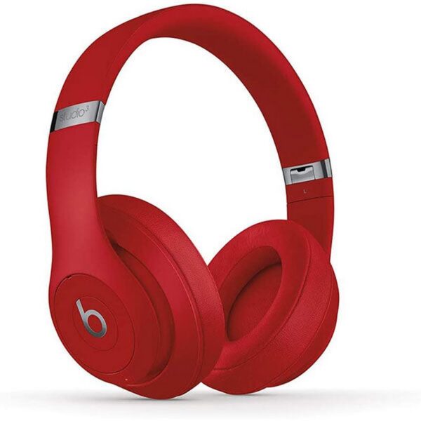Beats Studio 3 True Wireless Noise Cancelling Over-Ear Headphones - Red - Alezay Kuwait