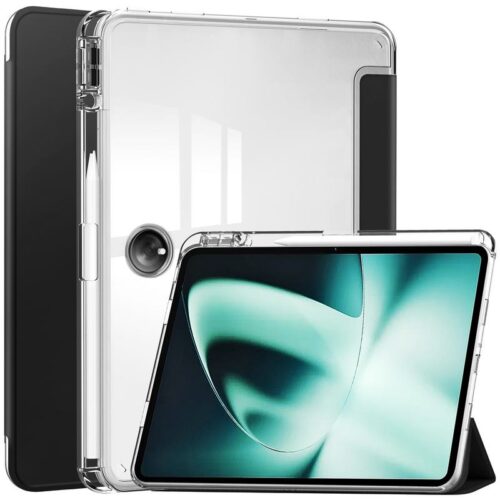 OnePlus Pad Folding Stand Cover - Black - Alezay Kuwait