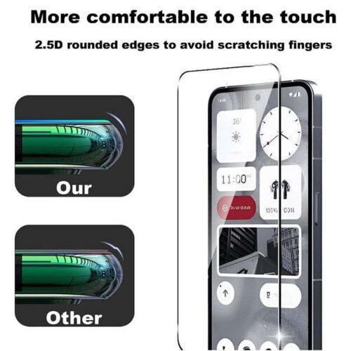 NOTHING Phone 2 Tempered Glass Screen Protector - Alezay Kuwait