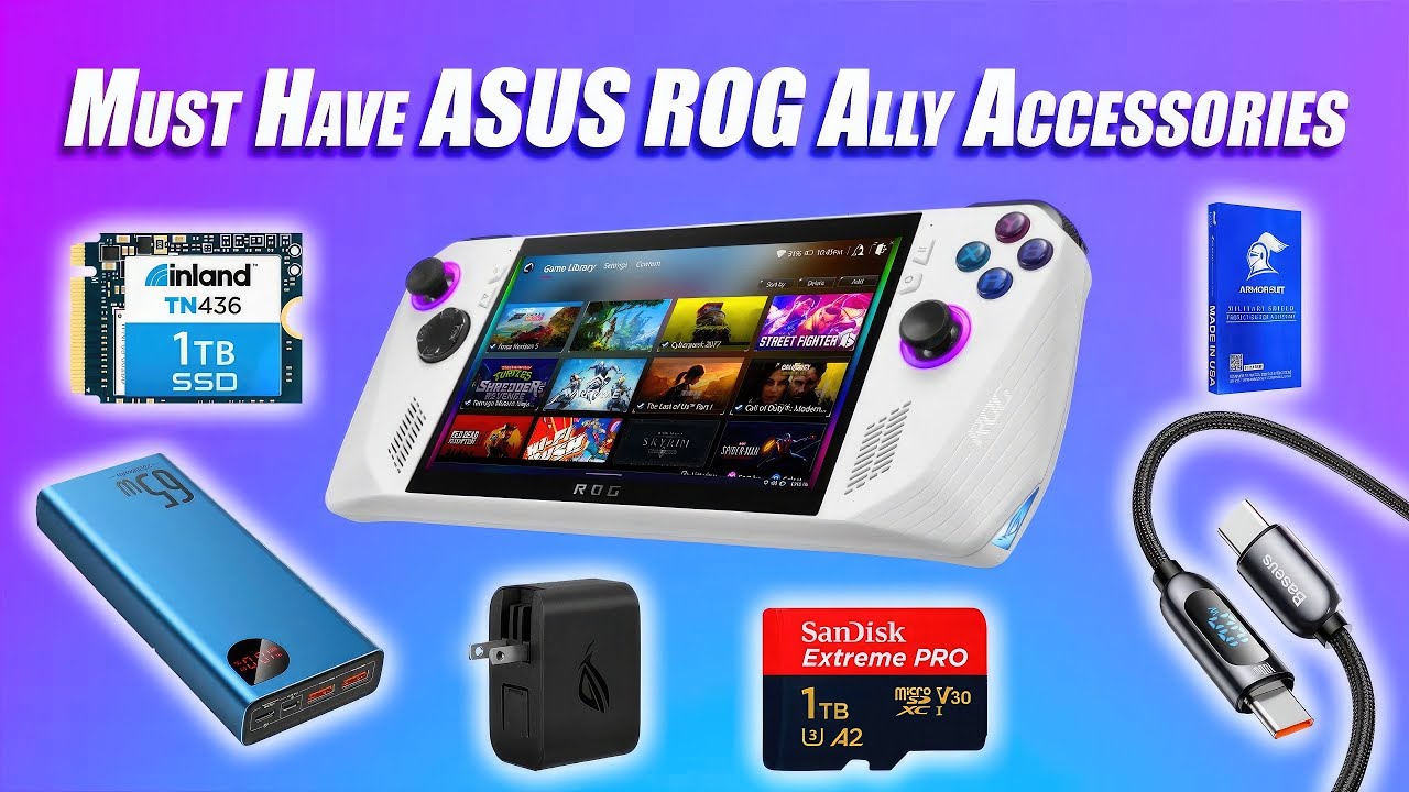 Best Asus ROG Ally Accessories For 2025 Alezay