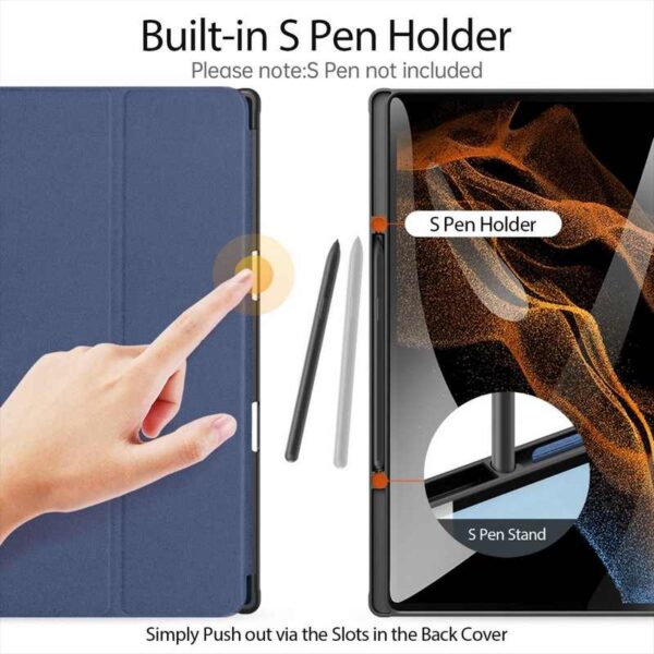 DUX DUCIS Domo Leather Case for Samsung Galaxy Tab S9 Ultra - Alezay Kuwait