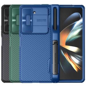 Nillkin CamShield Fold Case with Pen Holder for Samsung Galaxy Z Fold 5 - Alezay Kuwait