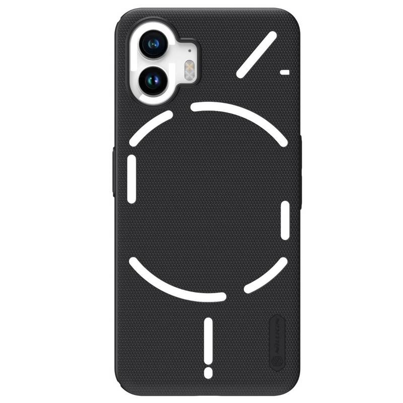 Nillkin Super Frosted Shield Case for Nothing Phone 2 - Black - Alezay Kuwait