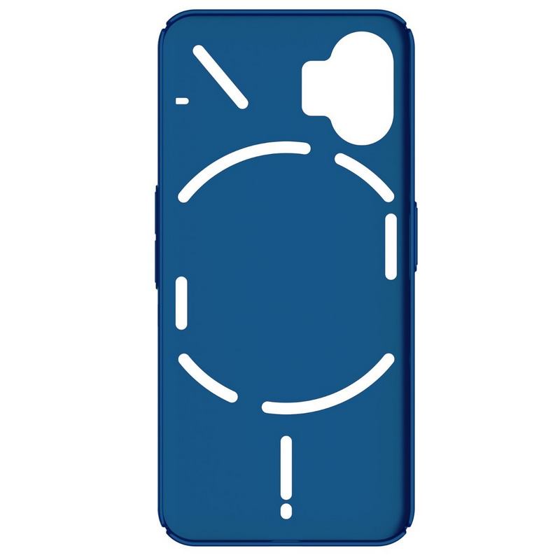Nillkin Super Frosted Shield Case for Nothing Phone 2 - Blue - Alezay Kuwait