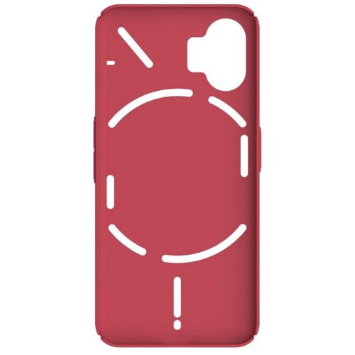 Nillkin Super Frosted Shield Case for Nothing Phone 2 - Red - Alezay Kuwait