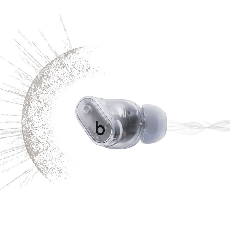 Beats Studio Buds+ True Wireless Noise Cancelling Earbuds - Transparent - Alezay Kuwait