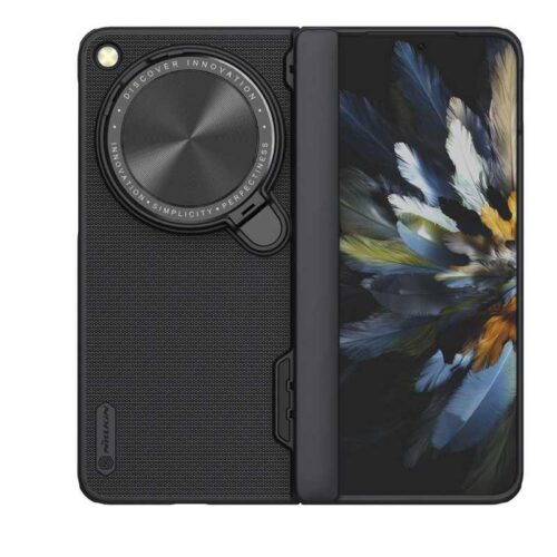 Nillkin Super Frosted Shield Prop Case for OnePlus Open - OPPO Find N3 - Black - Alezay Kuwait