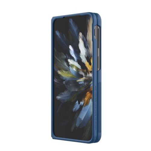 Nillkin Super Frosted Shield Prop Case for OnePlus Open - OPPO Find N3 - Blue - Alezay Kuwait