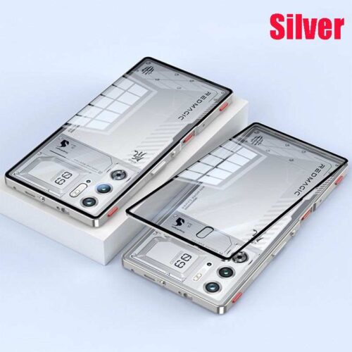Aluminium Metal Frame Case for REDMAGIC 9 Pro - Silver - Alezay Kuwait