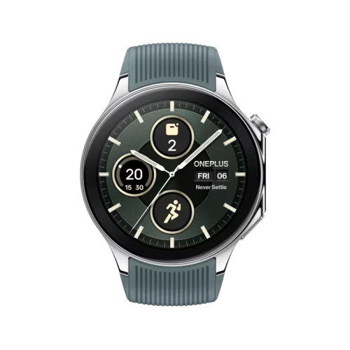 OnePlus Watch 2 - Radiant Steel - Alezay Kuwait - OnePlus Kuwait