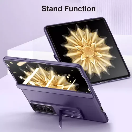 Honor Magic V2 Folding Luxury Case Shockproof Kickstand Back Cover - Alezay Kuwait