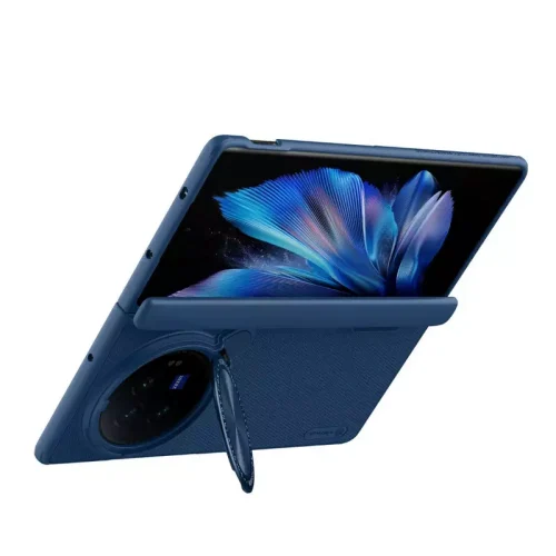 Nillkin Super Frosted Shield Prop Case for Vivo X Fold 3 Pro - Blue - Alezay Kuwait