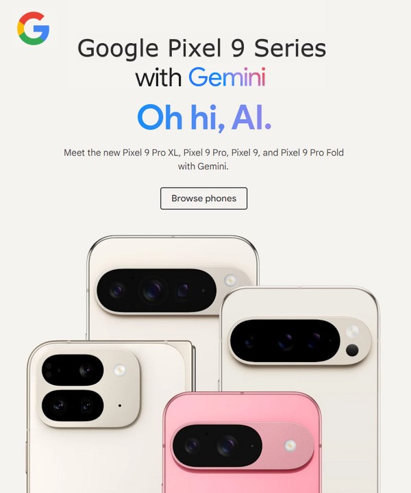 GOOGLE PIXEL 9 SERIES - SIDE BANNER - ALEZAY KUWAIT - GOOGLE KUWAIT
