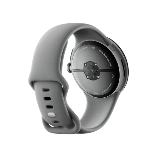 Google Pixel Watch 3 - 45mm - Champagne Gold Aluminum Case Hazel Active Band - Alezay Kuwait - Google Kuwait