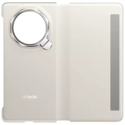 HONOR MAGIC V3 SMART VIEW FLIP COVER (OFFICIAL) - WHITE - HONOR KUWAIT - ALEZAY KUWAIT