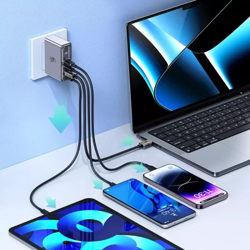 Nubia REDMAGIC GaN6 Pro 120W Four-Ports Charger Kit - Alezay Kuwait - Nubia Kuwait