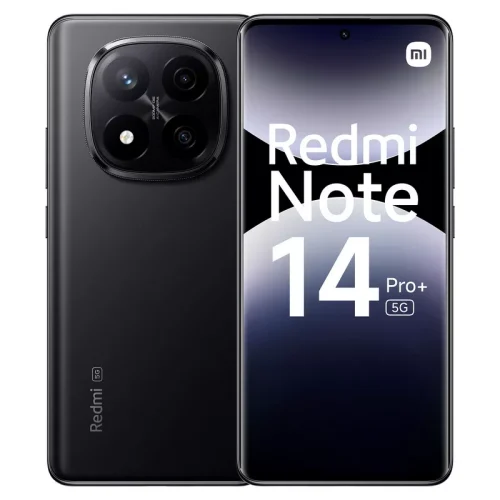 Xiaomi Redmi Note 14 Pro+ 5G - Midnight Black - Alezay Kuwait - Xiaomi Kuwait