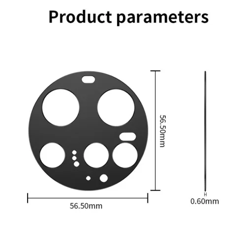 Xiaomi 15 Ultra Rear Camera Lens Film Protector - Alezay Kuwait - Xiaomi Kuwait