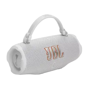 JBL CHARGE 6 Portable Waterproof Speaker with Powerbank - White - Alezay Kuwait - JBL Kuwait